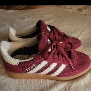 Adidas W Handball Spezial Sneakers Shoes Shadow Red/Off White/Gum 5W